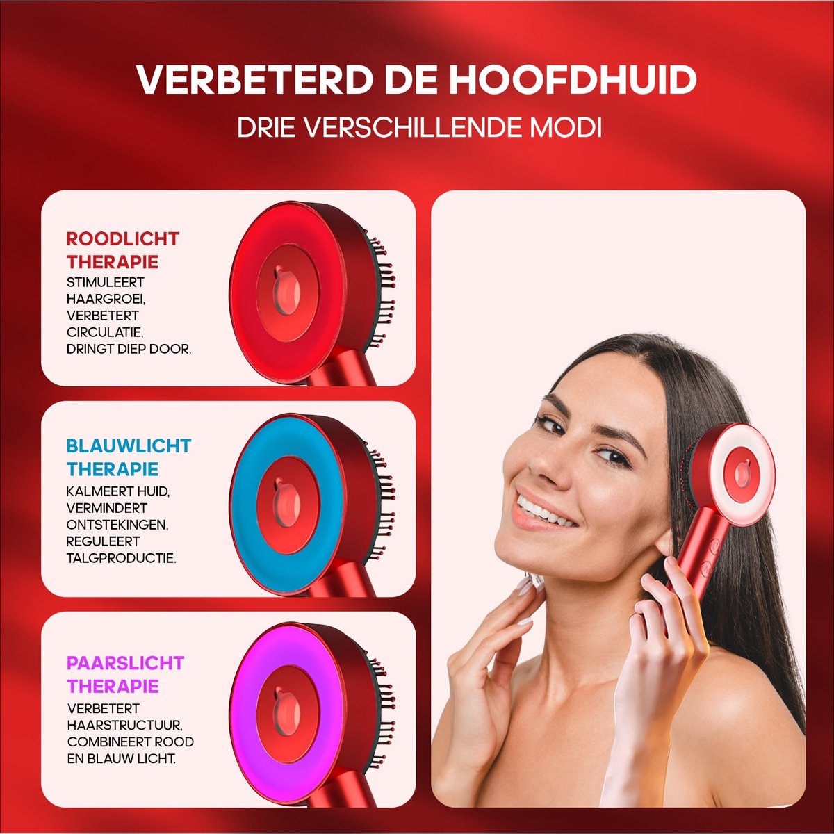 HairGlow™ | Stimuleert haargroei- en ontspand je hoofdhuid