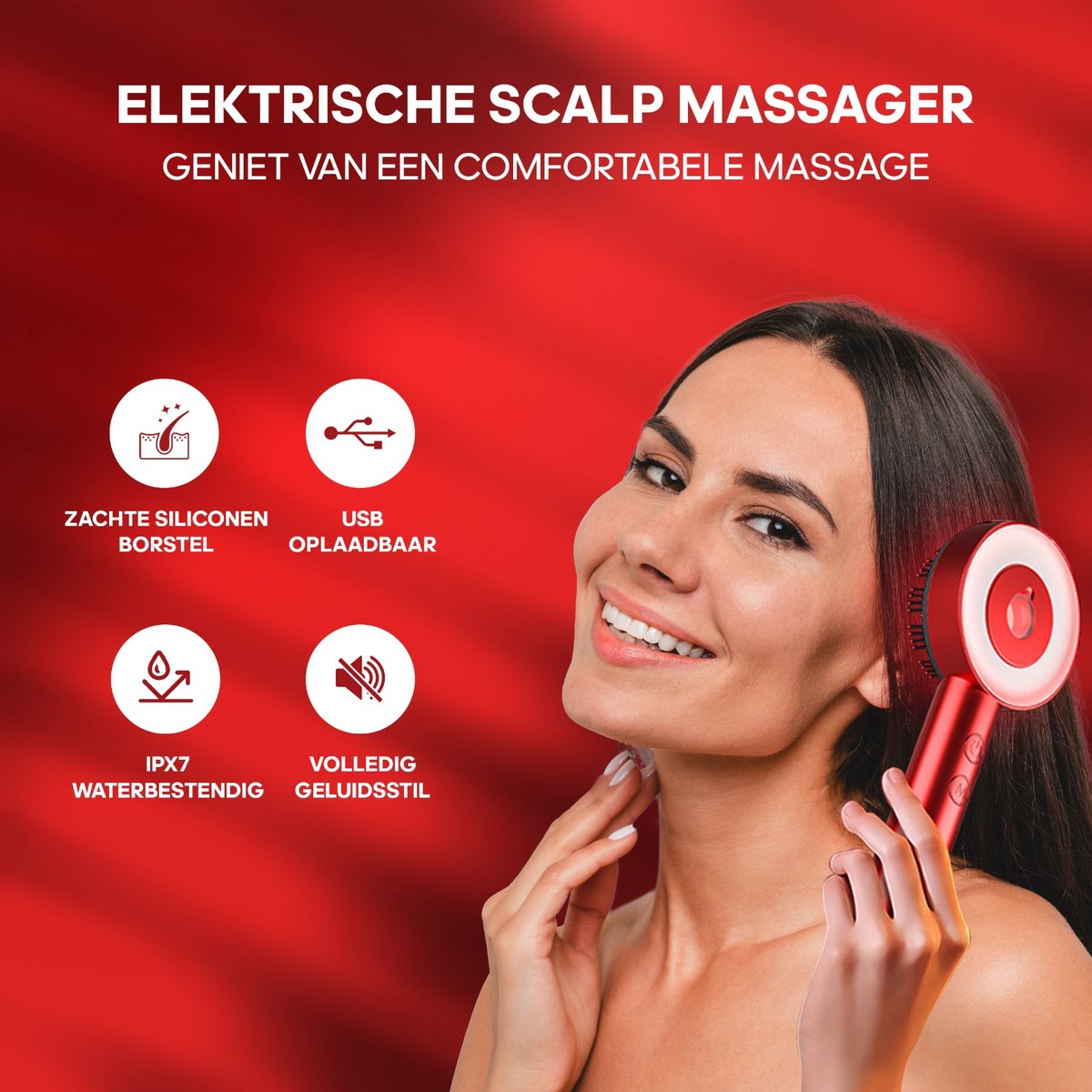 HairGlow™ | Stimuleert haargroei- en ontspand je hoofdhuid