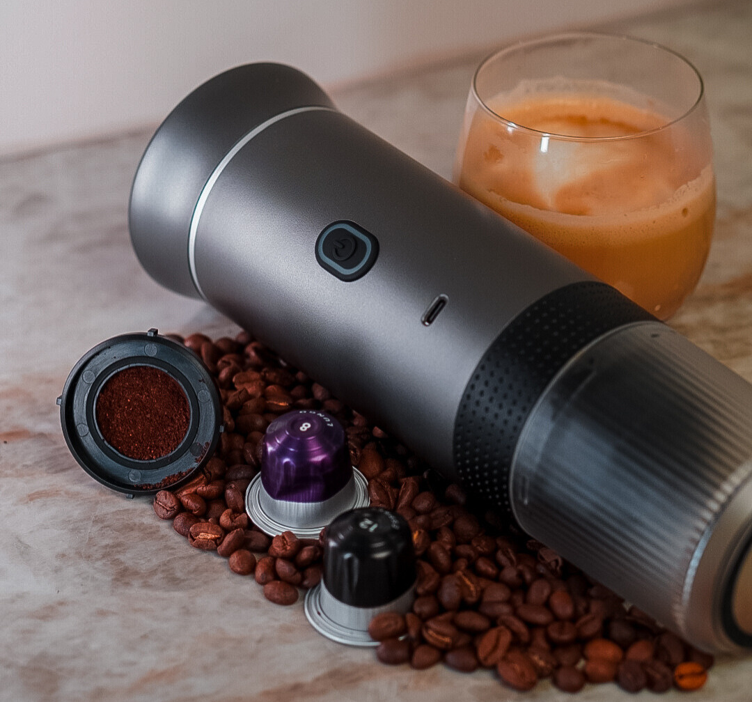 ExpressoFlex™ | 3-In-1 draagbaar Espresso Machine