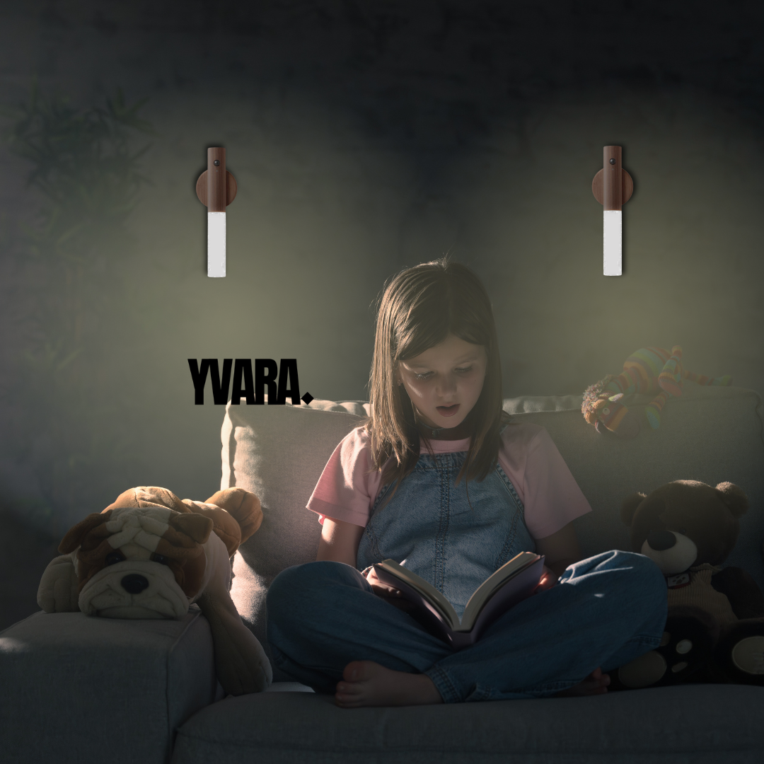 LumiWood™ | Slimme Draadloze LED Nachtlamp