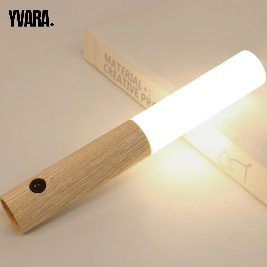 LumiWood™ | Slimme Draadloze LED Nachtlamp