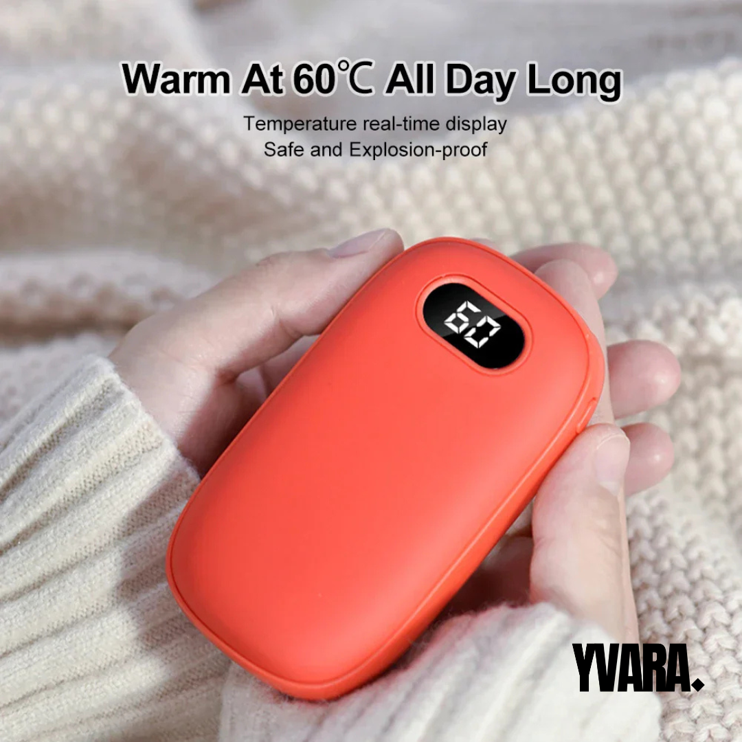 CozyCharge™ | Draagbare Hand Warmende Powerbank