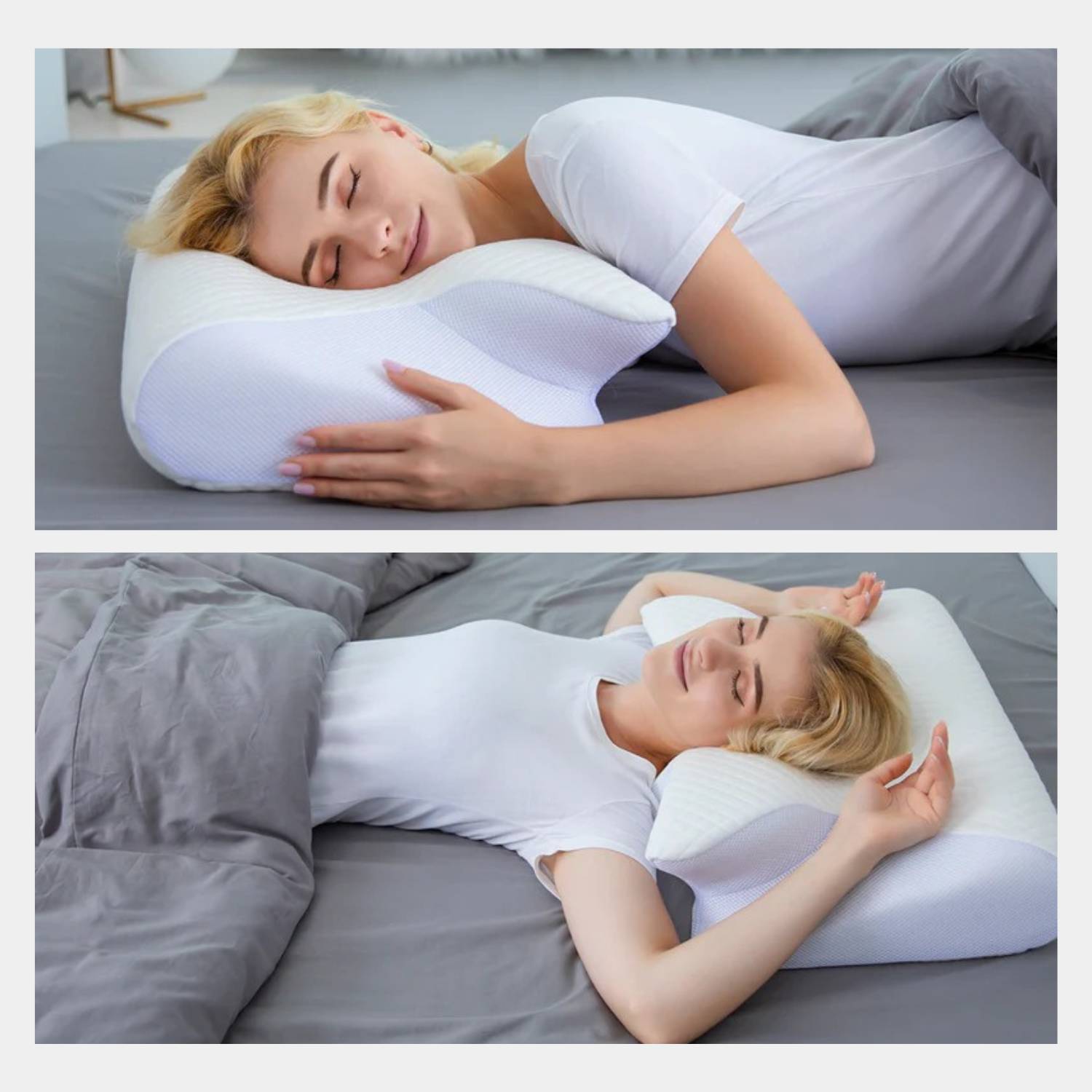ComfortCurve™ | Perfecte ondersteuning. Verminderd nek- en schouderpijn.