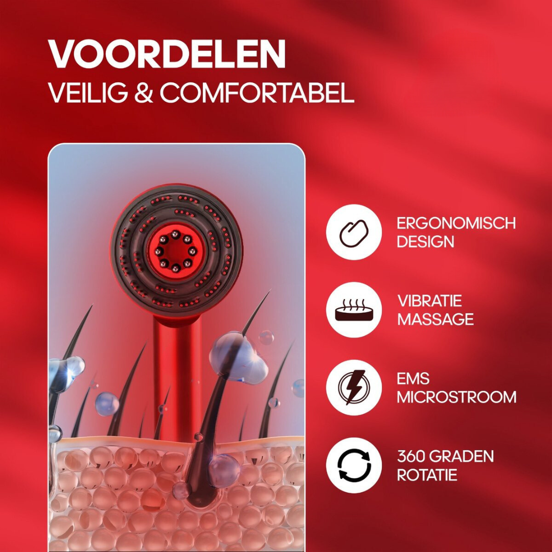 HairGlow™ | Stimuleert haargroei- en ontspand je hoofdhuid