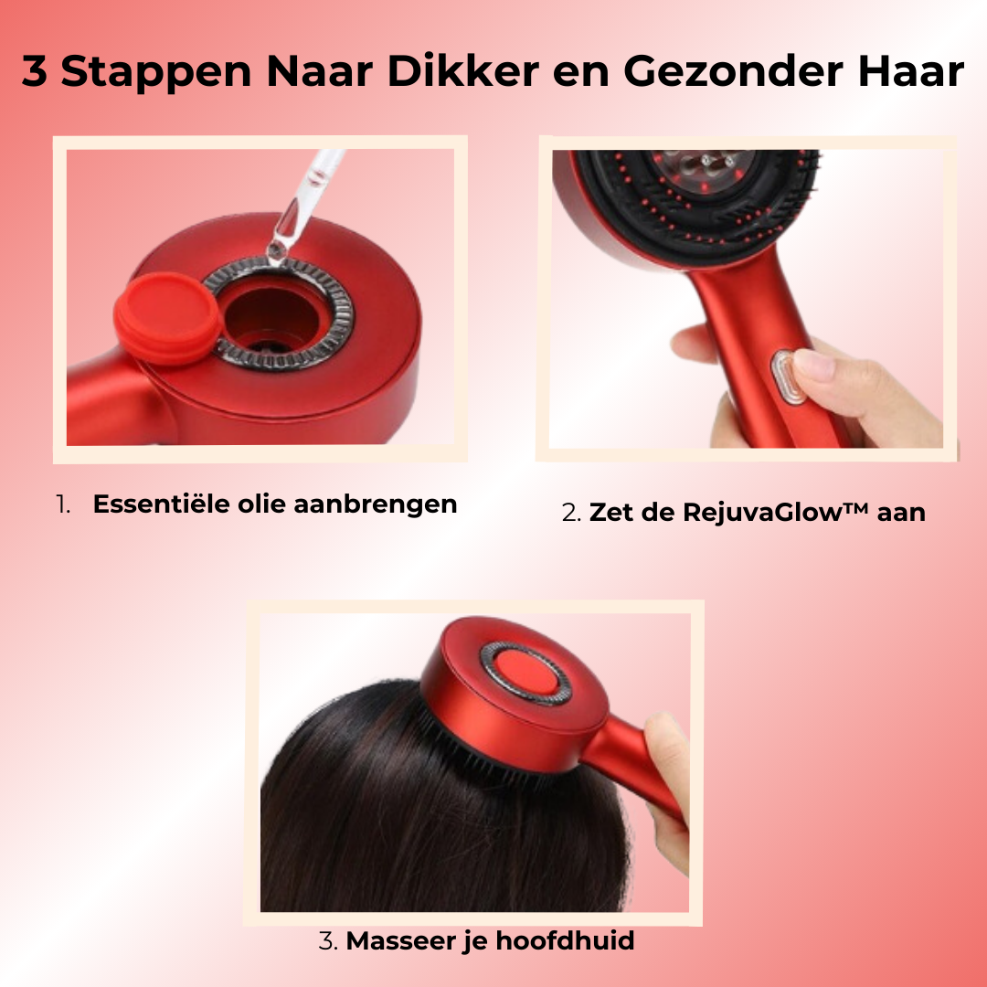 HairGlow™ | Stimuleert haargroei- en ontspand je hoofdhuid